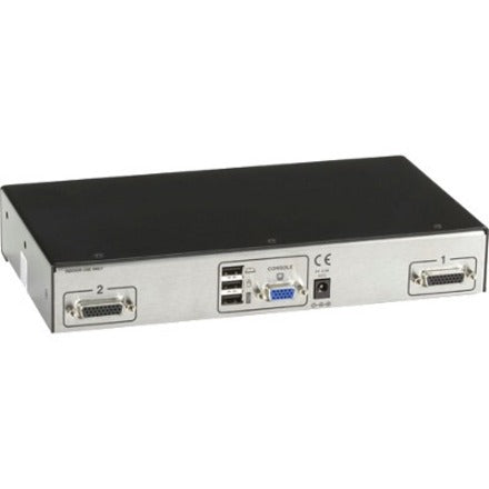 Black Box SW2006A-USB-EAL ServSwitch KM Switchbox, USB/VGA, 2 Computers Supported, 2 Year Warranty