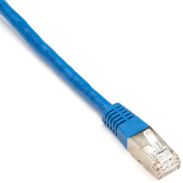 Black Box EVNSL0272BL-0010 SlimLine Cat.6 (S/FTP) Patch Network Cable, 10 ft, Molded, EMI/RF Protection