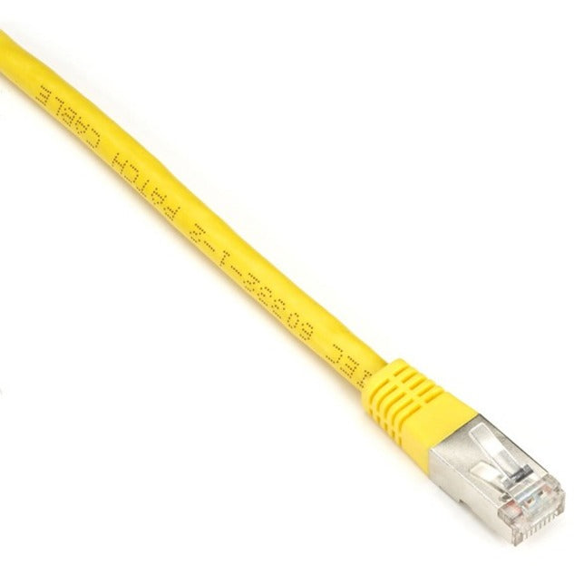 Black Box EVNSL0272YL-0010 SlimLine Cat.6 (S/FTP) Patch Network Cable, 10 ft, Molded, EMI/RF Protection