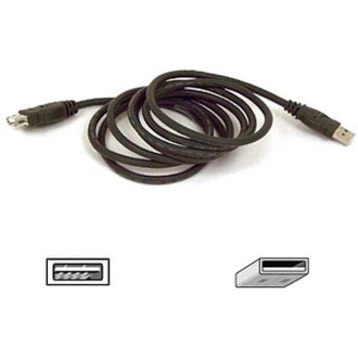 Belkin F3U134B03 USB Extender Cable, 3 ft, Black