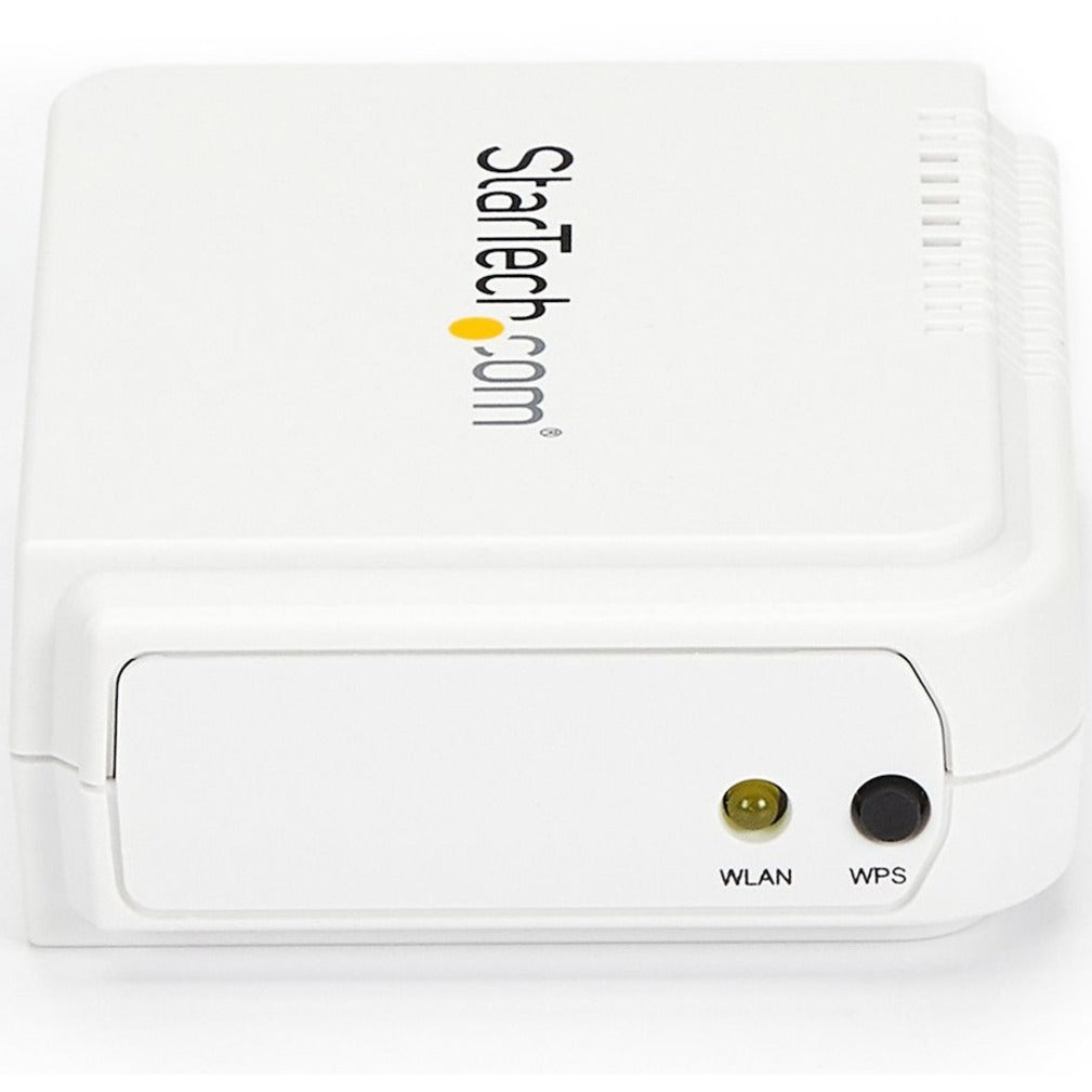 StarTech.com PM1115UW Wireless Print Server, USB Wireless N Network with 10/100 Mbps Ethernet Port