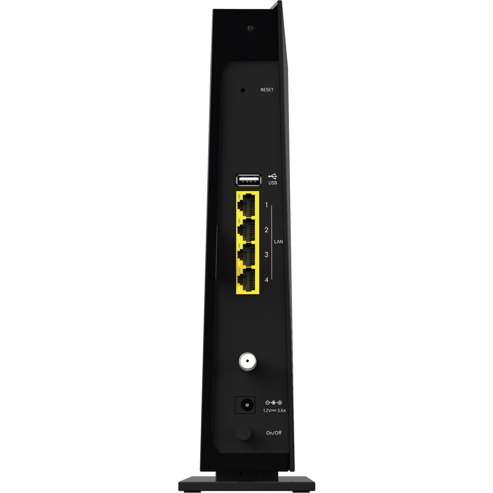 Netgear C6300-100NAS AC1750 WiFi Cable Modem Router, Dual Band Gigabit Wireless Router with 4 Ethernet Ports