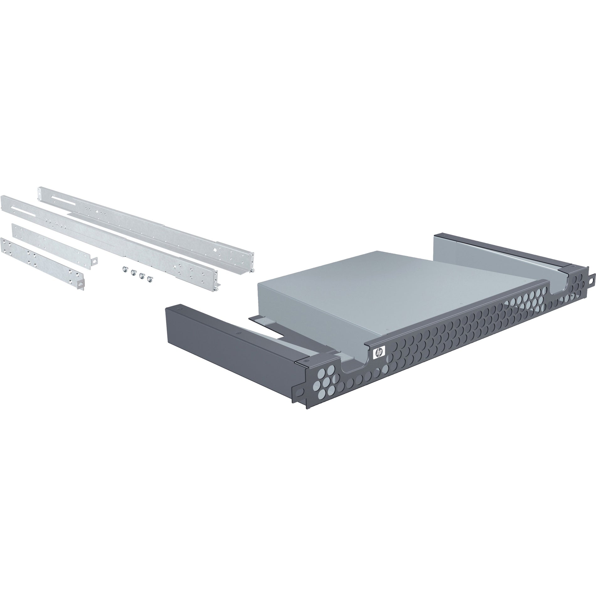 HPE J9852A X450 4U/7U Univ 4-Post Rack Mount Kit, for Network Switch