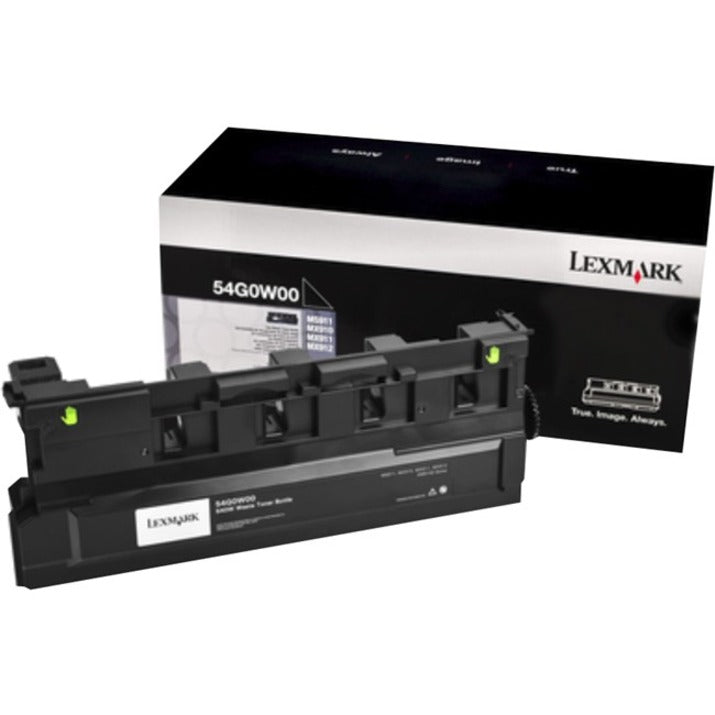Lexmark 54G0W00 Waste Toner Bottle - Laser - Black, 90000 Pages