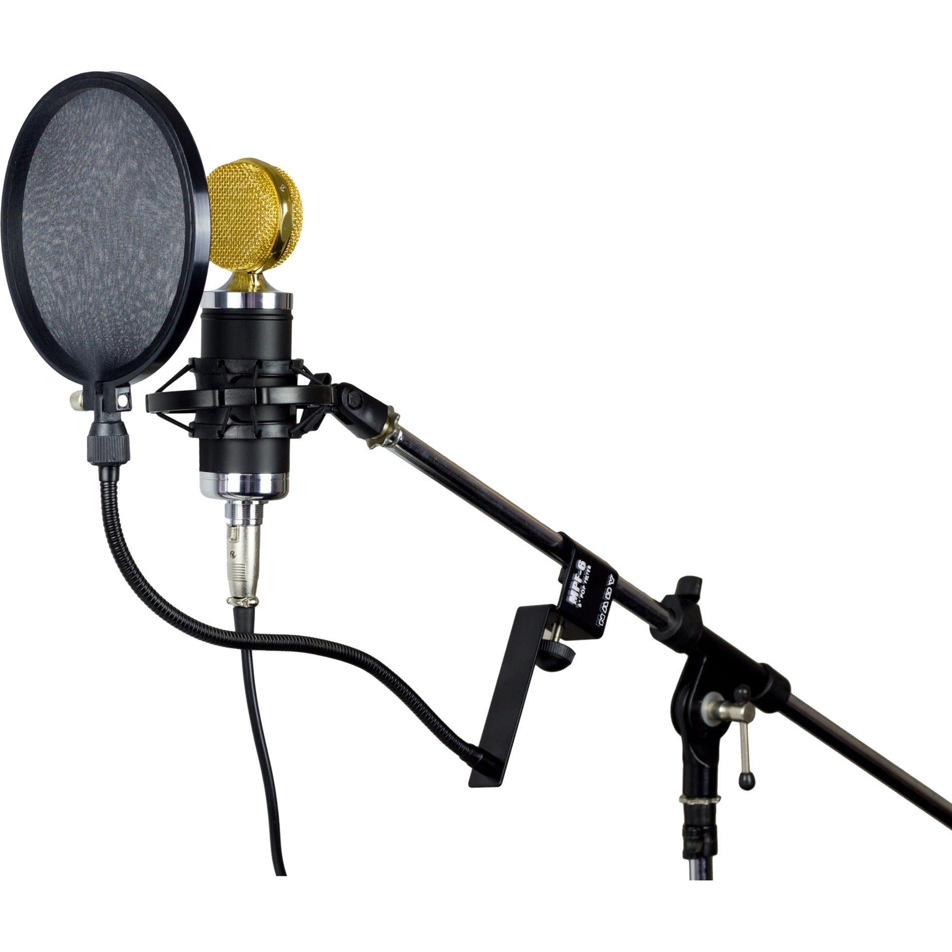 Nady SPF-1 Pop Filter, Reduce Pops and Plosives for Clear Vocals