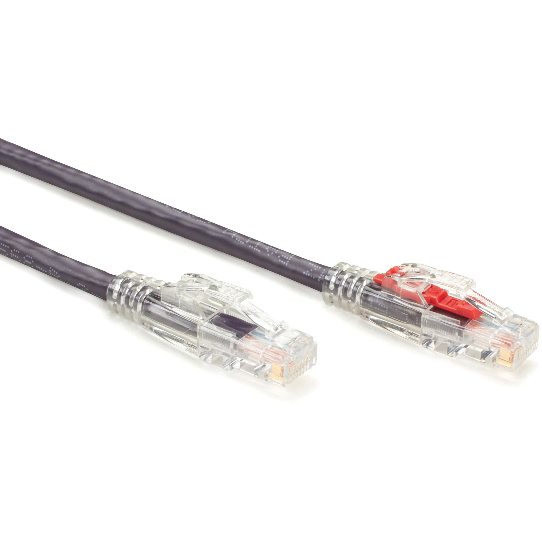 Black Box C5EPC70-VT-10 GigaBase 3 Cat.5e UTP Patch Network Cable, 10 ft, Rugged, Stranded, Snagless, Purple