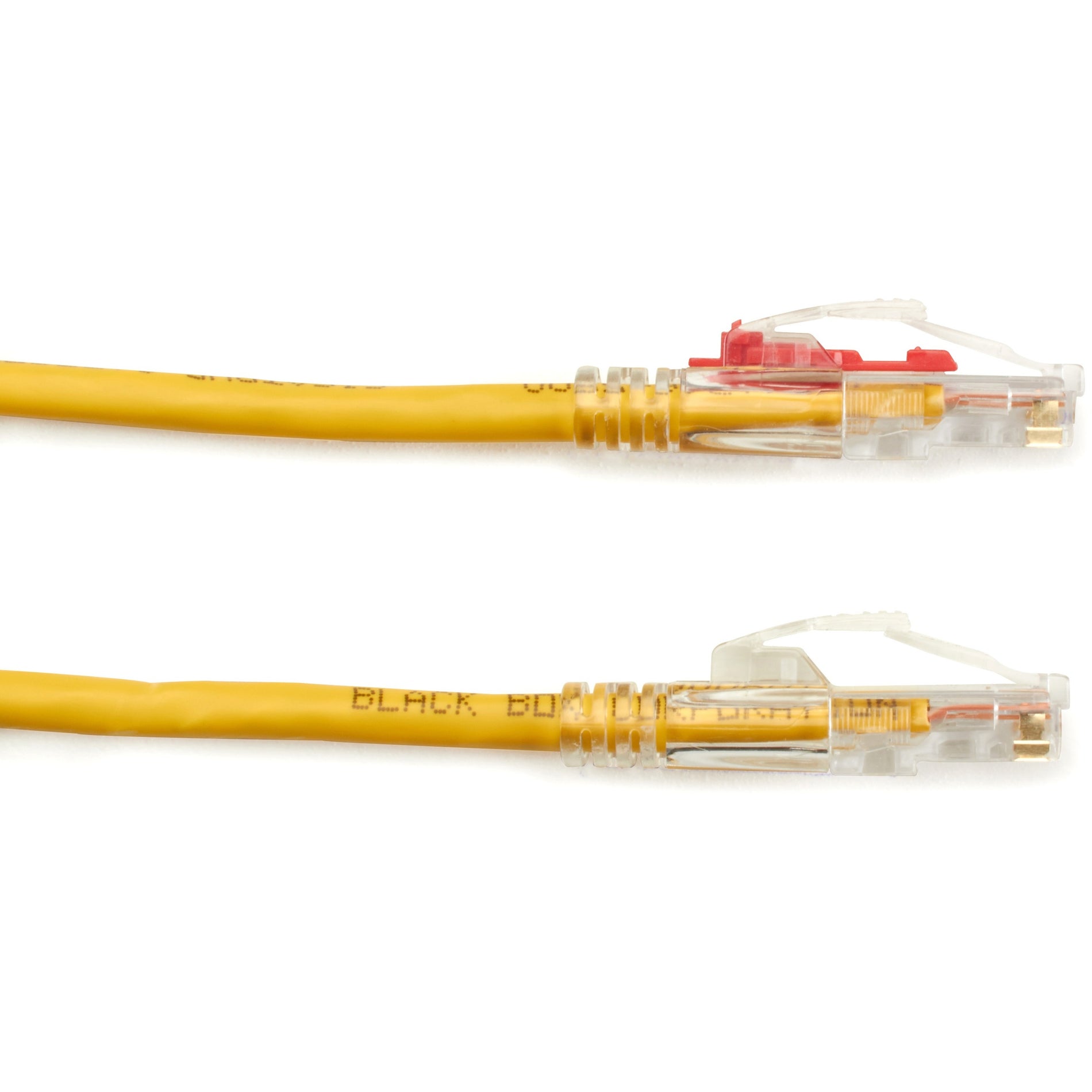 Black Box C5EPC70-YL-15 GigaBase 3 Cat.5e UTP Patch Network Cable, 15 ft, Rugged, Stranded, Snagless, 1 Gbit/s