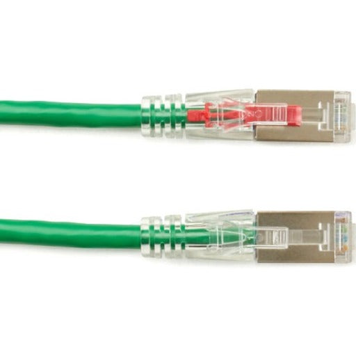 Black Box C6PC70S-GN-07 GigaTrue 3 Cat.6 (S/FTP) Patch Network Cable, 7 ft, Green