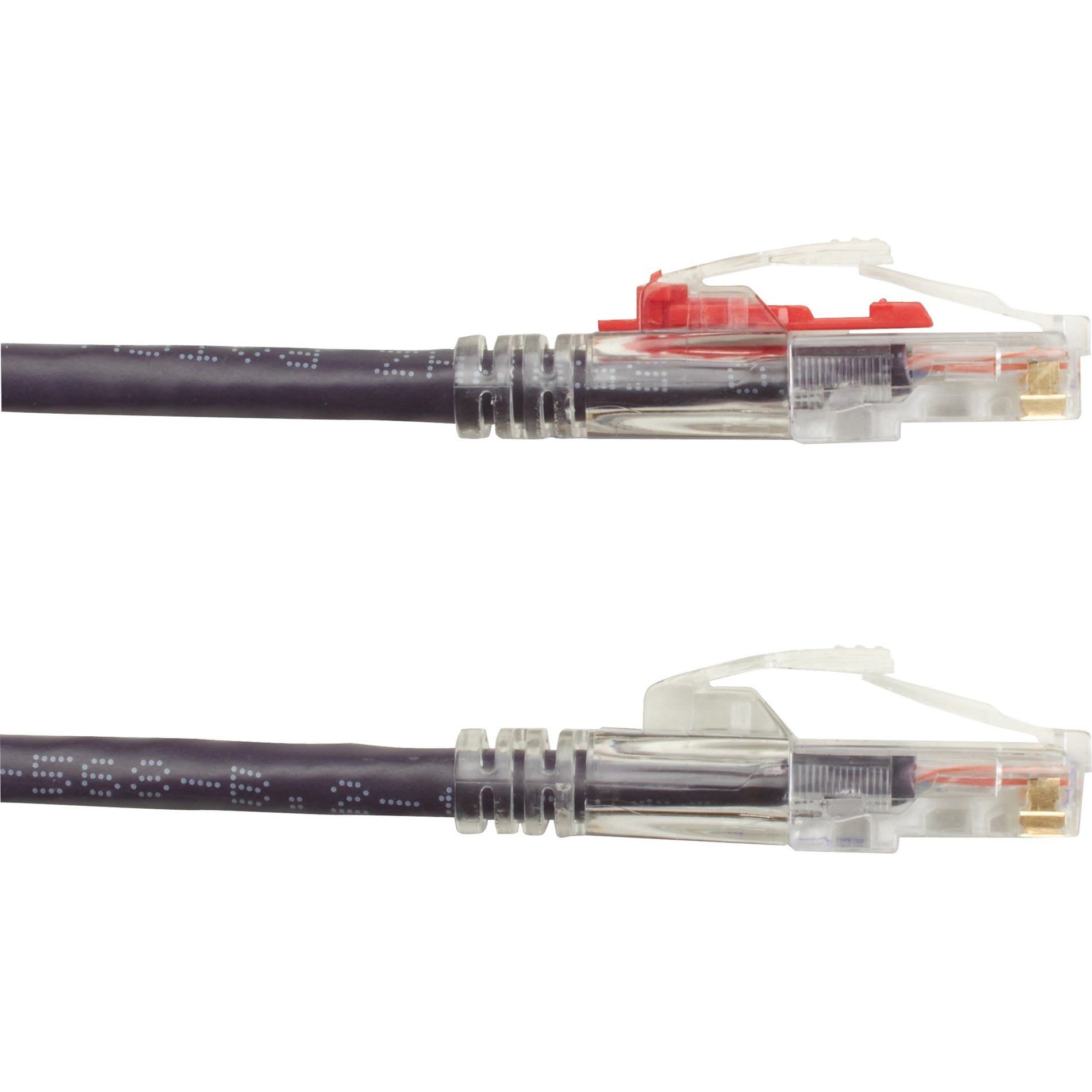 Black Box C6PC70-VT-03 GigaTrue 3 Cat.6 UTP Patch Network Cable, 3 ft, Purple, 1 Gbit/s