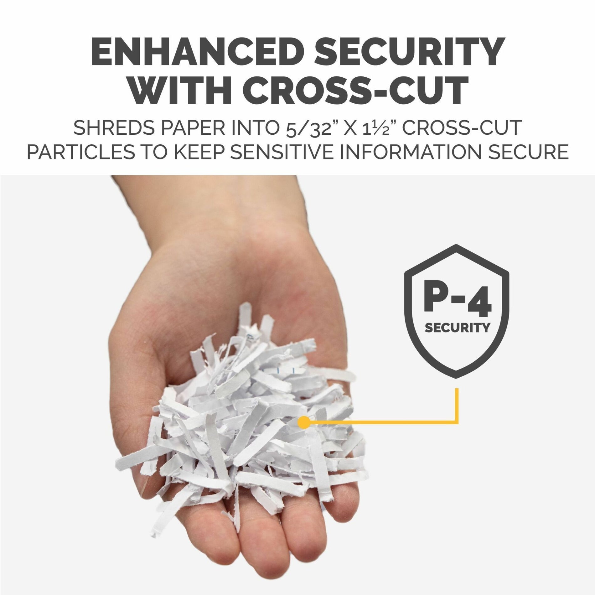 Fellowes 4680001 AutoMax 150C Hands Free Paper Shredder, 8-Sheet Capacity, Cross-Cut, SilentShred, 5-Year Warranty
