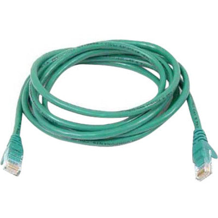 Belkin A3L791-20-GRN-S Patch Cable, 20 ft, Premium Snagless Moldings, Green