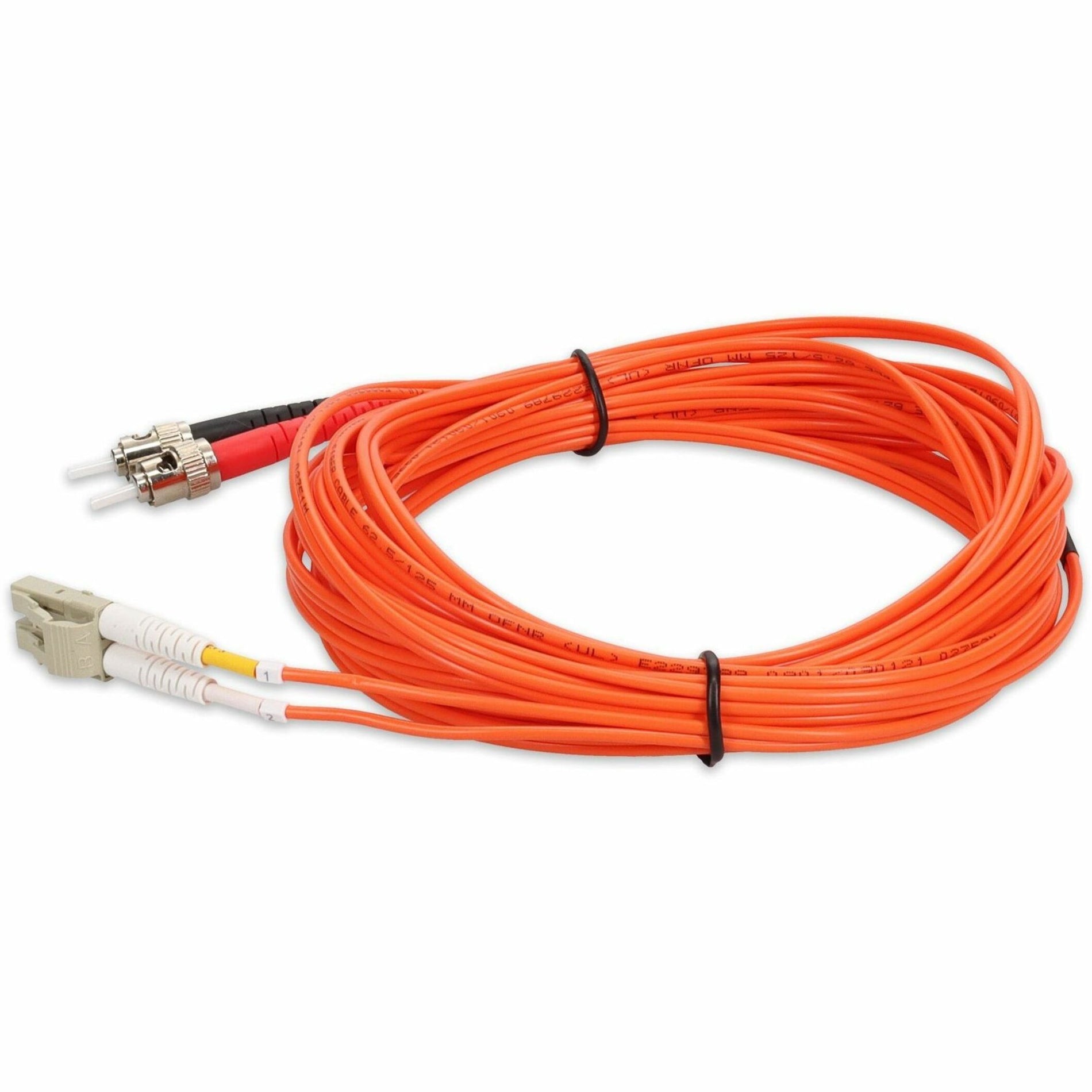 AddOn ADD-ST-LC-1M6MMF Fiber Optic Duplex Patch Network Cable, 3.28 ft, Multi-mode