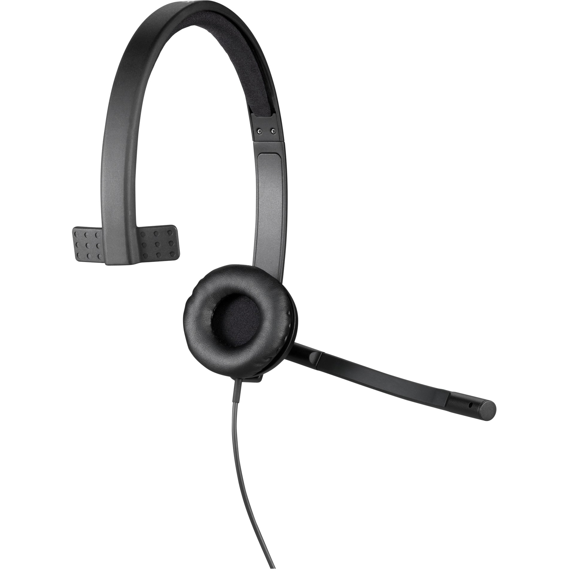 Logitech 981-000570 USB Headset Mono H570e, Lightweight, Noise Cancelling, Flexible Microphone