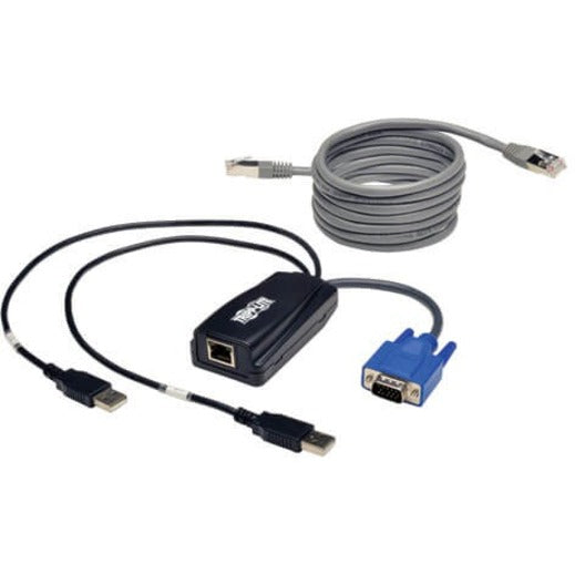 Tripp Lite B078-101-USB2 NetCommander USB Server Interface Unit with Virtual Media Support, KVM Extender