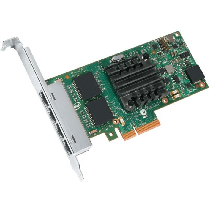 Intel I350T4V2BLK Ethernet Server Adapter I350-T4V2, Gigabit Ethernet Card, 4-Port, Data Center Network