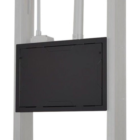 Chief PAC525FC In-Wall Storage Box with Flange and Cover for Flat Panel Displays, Black
