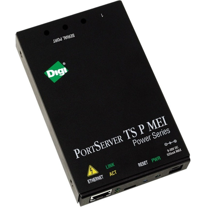 Digi 70001993 PortServer TS 4 P MEI (mid- and end-span PoE) (International), 4 Serial Ports, Fast Ethernet