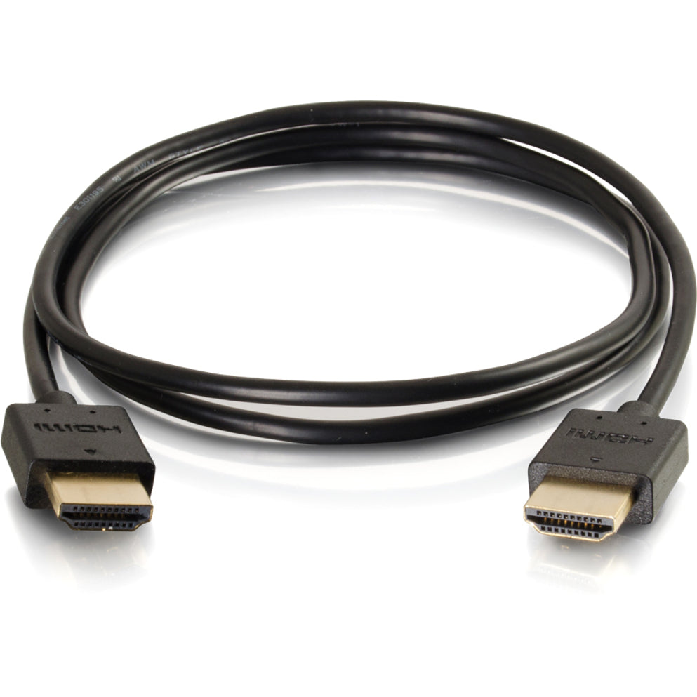 C2G 41364 6ft Ultra Flexible High Speed HDMI Cable with Low Profile Connectors, 4K