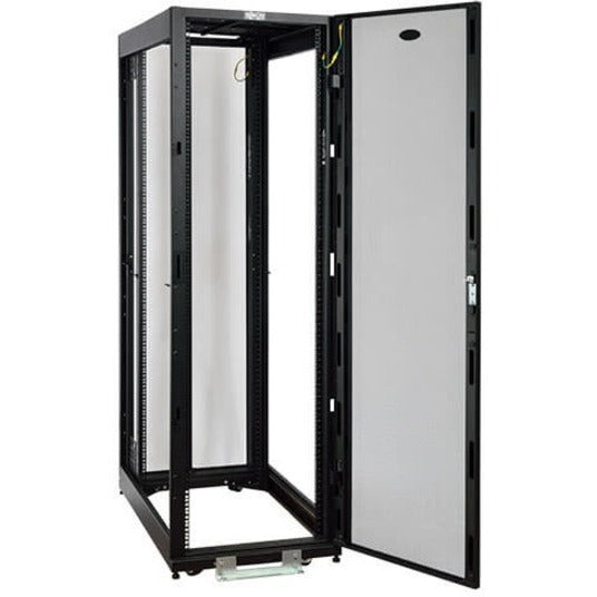 Tripp Lite SR2400 42U SmartRack Value Series Enclosure Cabinet, Cable Management, Lockable Door, Adjustable Mounting Rails