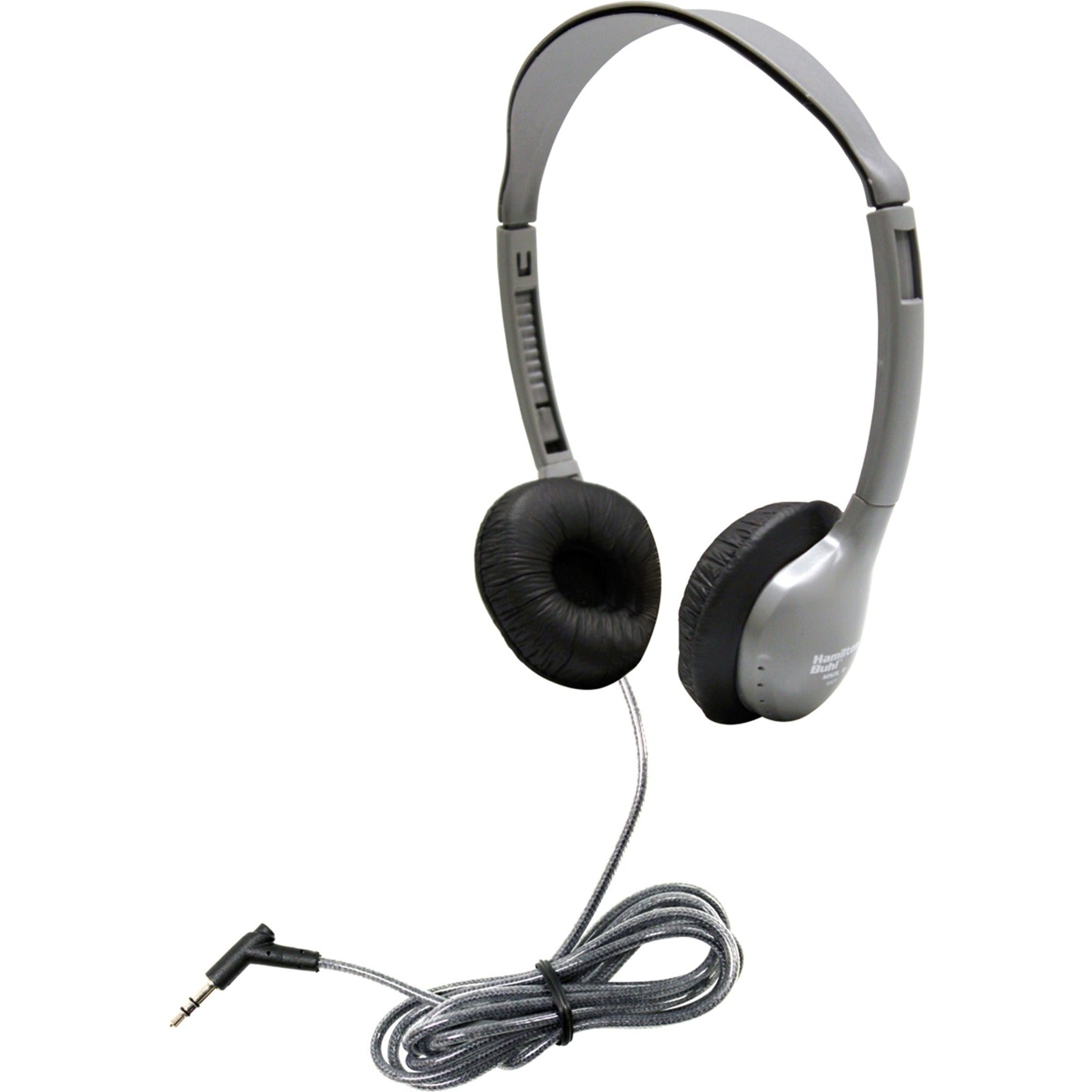 Hamilton Buhl MS2L SchoolMate Personal Stereo Headphone with Leatherette, Rugged, Tangle-free Cable, Durable, Lightweight