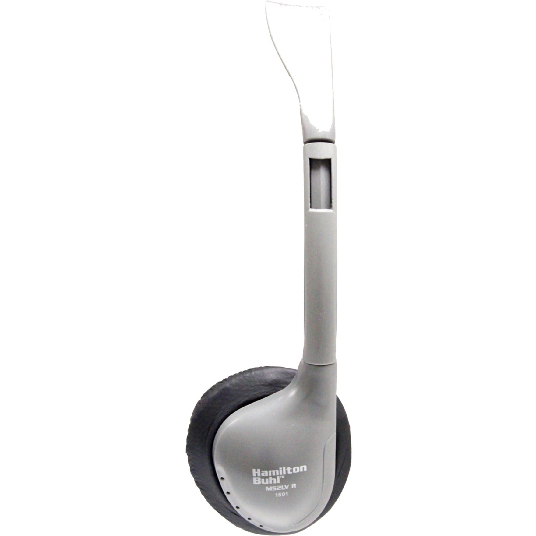Hamilton Buhl MS2LV SchoolMate Personal Stereo Headphone with in-line Volume, Leatherette - Rugged, Tangle-free Cable, Durable, Lightweight