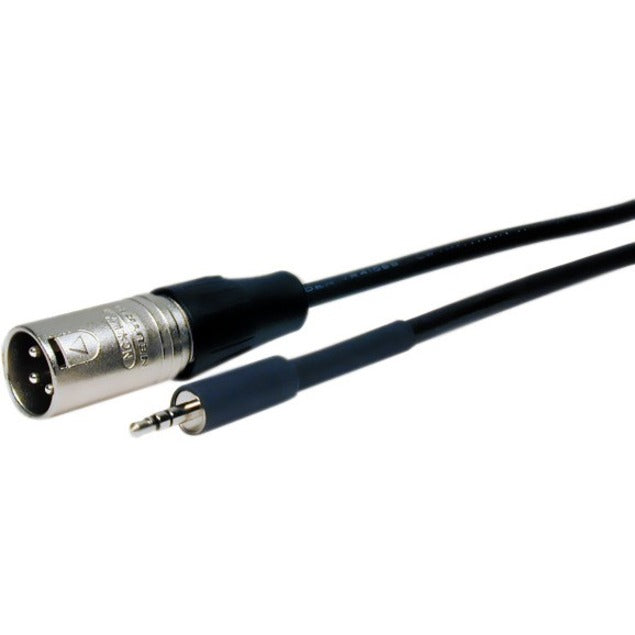 Comprehensive XLRP-MPS-6ST Standard Series XLR Plug to Stereo 3.5mm Mini Plug Audio Cable 6ft, Strain Relief, EMI and RF Protection