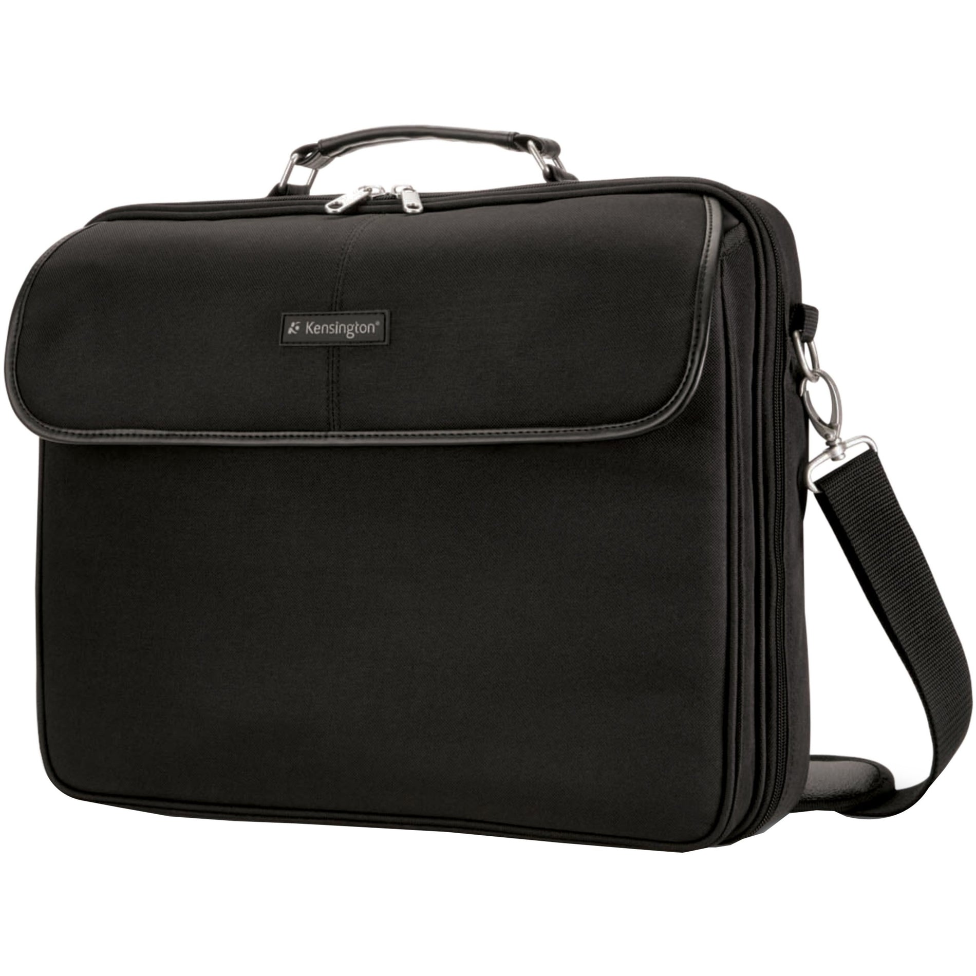 Kensington K62560USA Simply Portable SP30 Laptop Case - 15.6" Black, Convenient and Stylish Carrying Case for Accessories and Notebooks