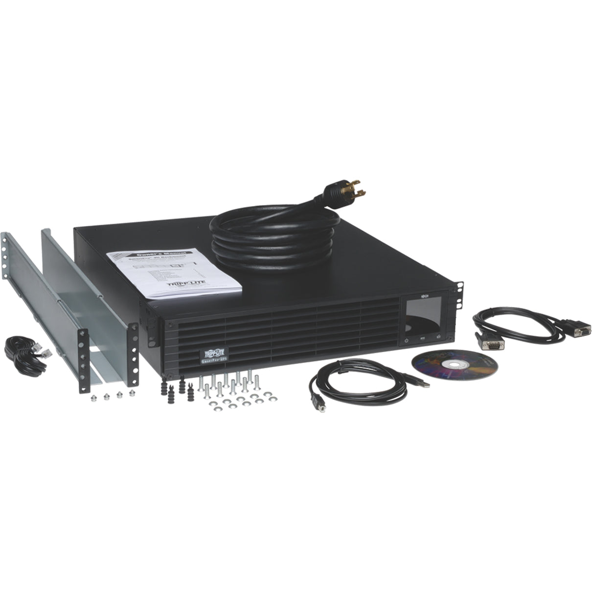 Tripp Lite SM3000RMXLNTAA SmartPro 3000 VA Tower/Rack-mountable UPS, 2 Year Warranty, SNMP Manageable