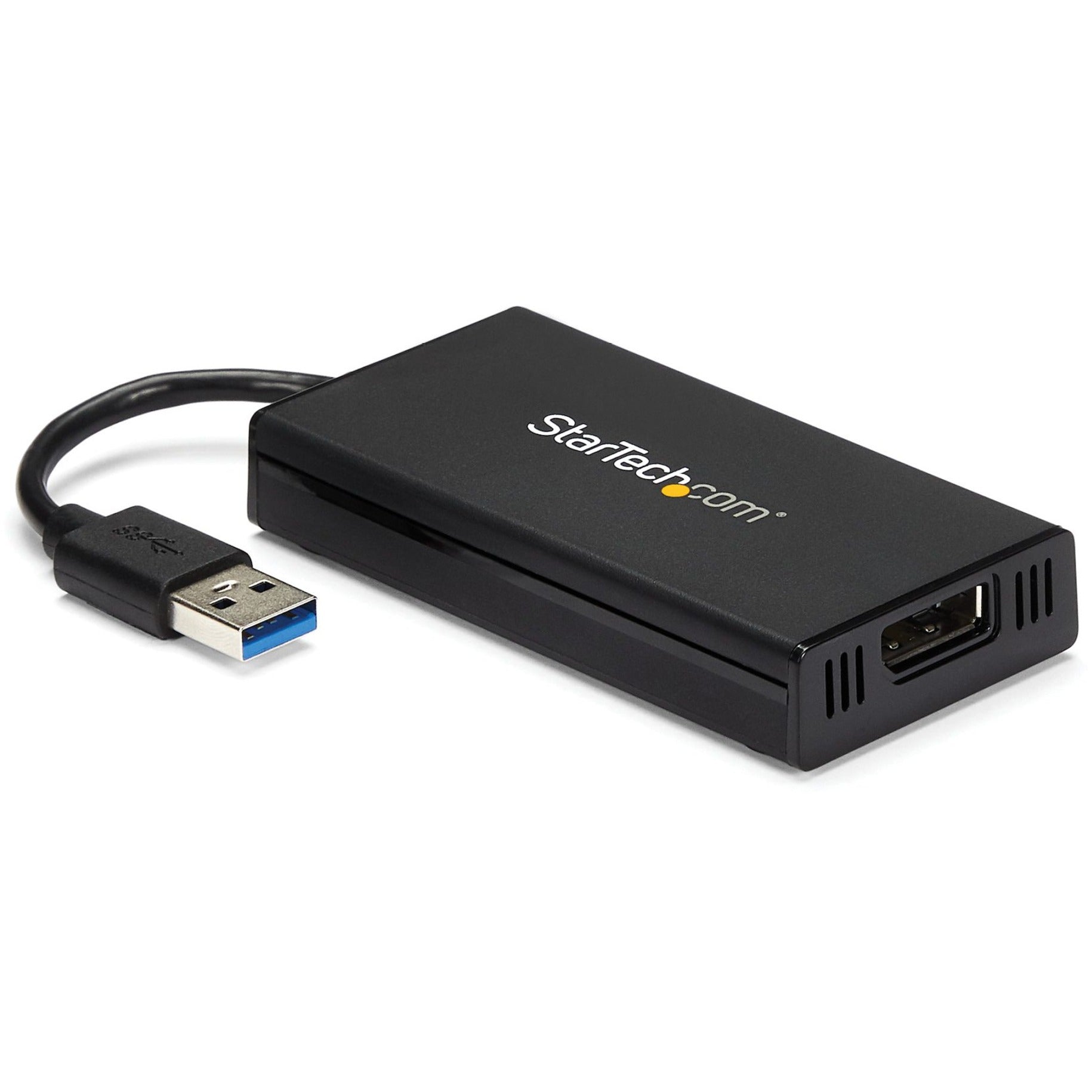 StarTech.com USB32DP4K USB 3.0 to 4K DisplayPort Video Adapter, External Multi Monitor Graphics