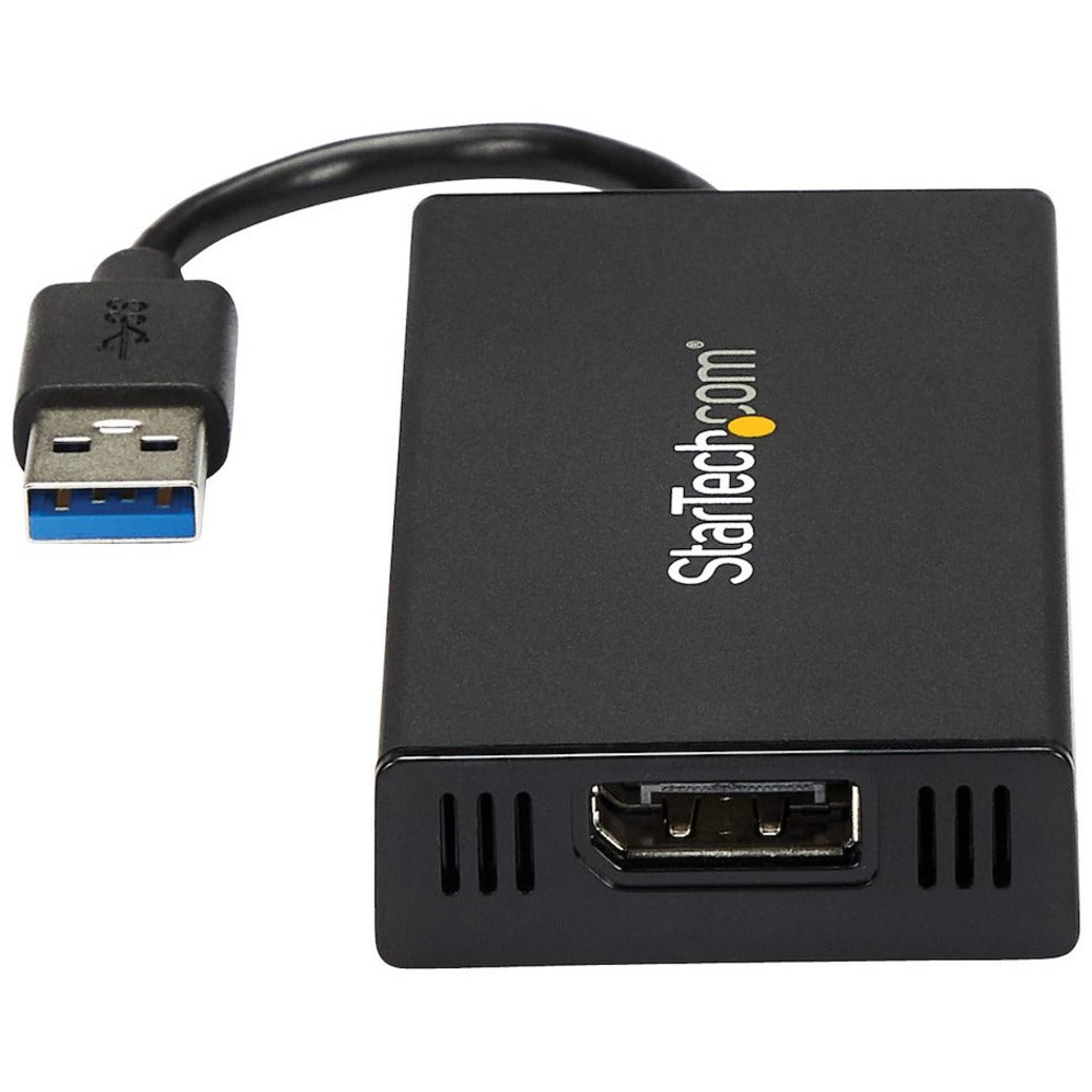 StarTech.com USB32DP4K USB 3.0 to 4K DisplayPort Video Adapter, External Multi Monitor Graphics