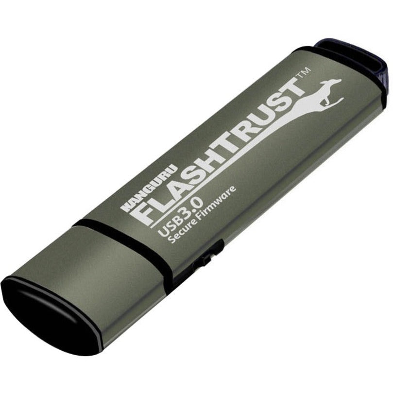 Kanguru WP-KFT3-8G FlashTrust Secure Firmware USB 3.0 Flash Drive, 8GB, Write Protect Switch
