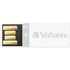 Verbatim 8GB Clip-It USB Flash Drive - 3pk - Black, White, Red (98674) Alternate-Image6 image