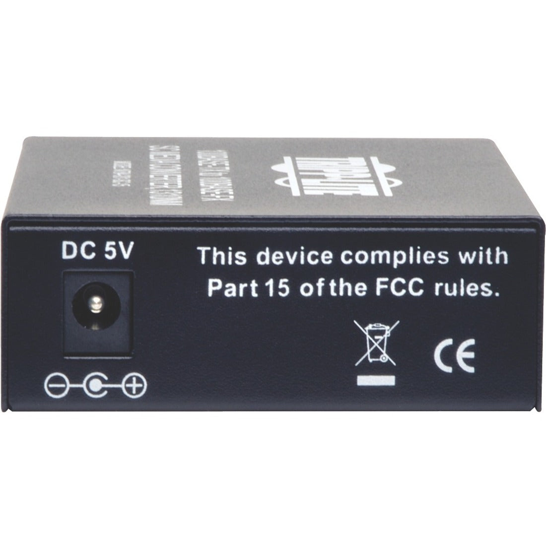 Tripp Lite N784-001-SC-15 10/100 SC Singlemode Media Converter, 15km, 1310nm, Fast Ethernet
