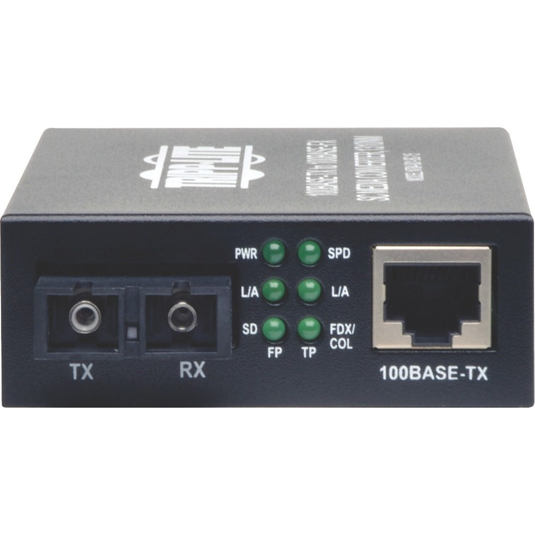 Tripp Lite N784-001-SC-15 10/100 SC Singlemode Media Converter, 15km, 1310nm, Fast Ethernet