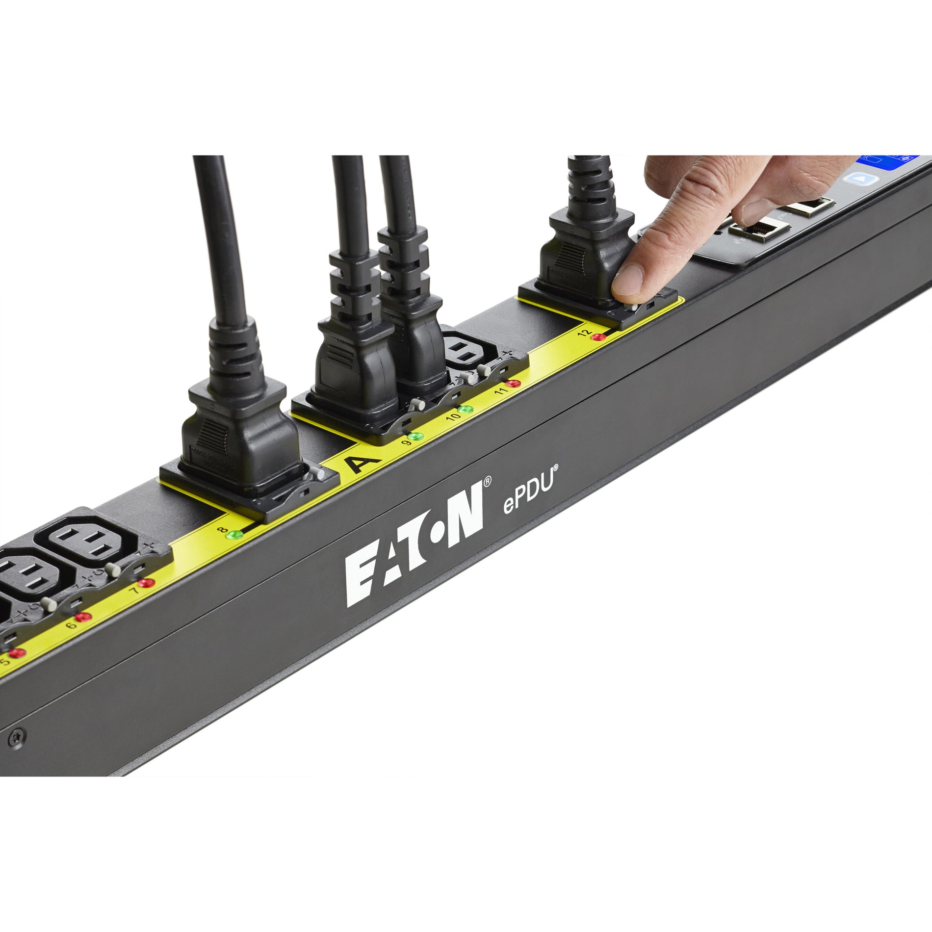 Eaton EMA107-10 ePDU Managed 24-Outlets PDU, 230V AC, 24A, 5760W, NEMA L6-30P