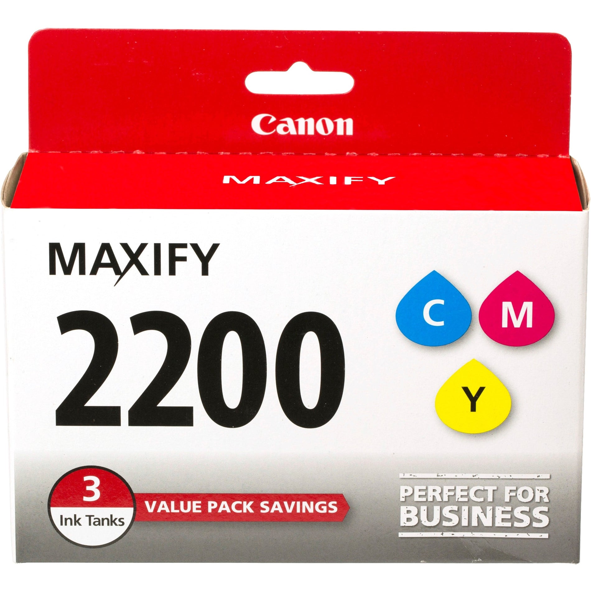 Canon 9304B005 PGI-2200 CMY Ink Cartridge, 3 Color Multi Pack