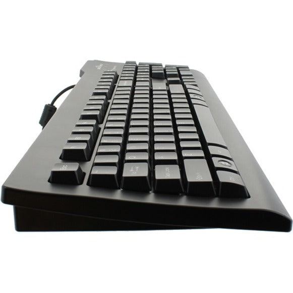 Seal Shield SSKSV208DE Silver Seal Waterproof Keyboard, German QWERTZ Layout, USB Cable Connectivity