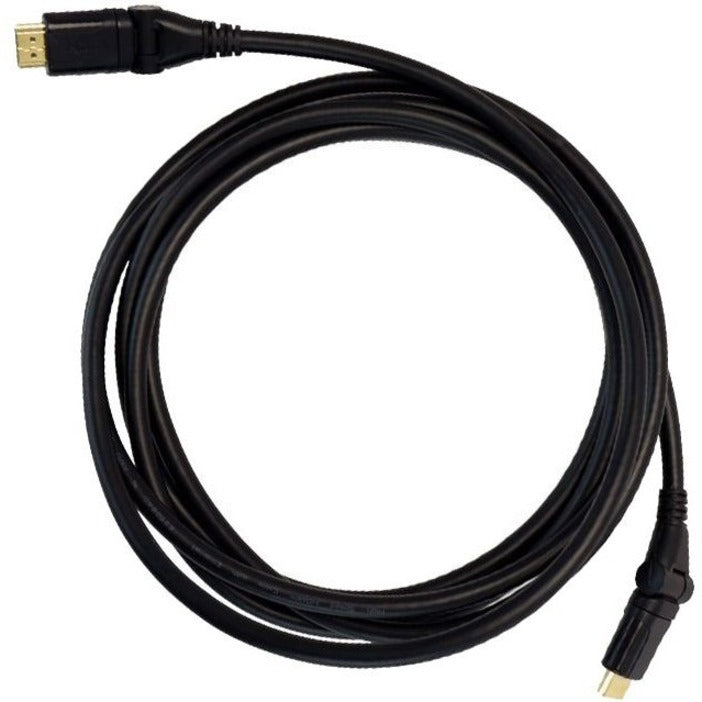 VisionTek 900750 HDMI 10 Foot Pivot Cables (M/M), Plug & Play, 180° Swivel Connector, HDCP, CEC, Active, Eyefinity Technology