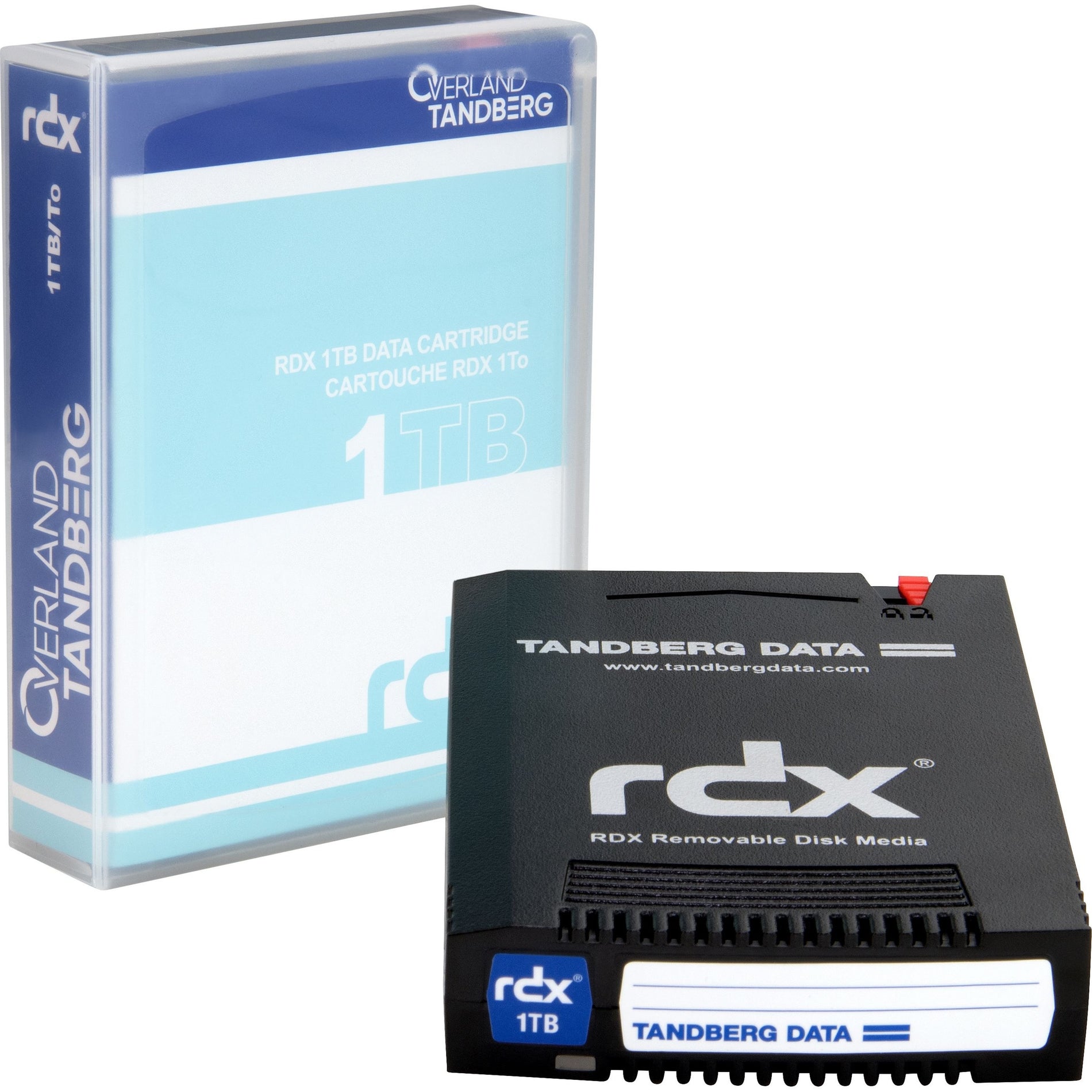 Overland-Tandberg 8586-RDX QuikStor Cartridge Hard Drive, 1TB Storage Capacity [Discontinued]
