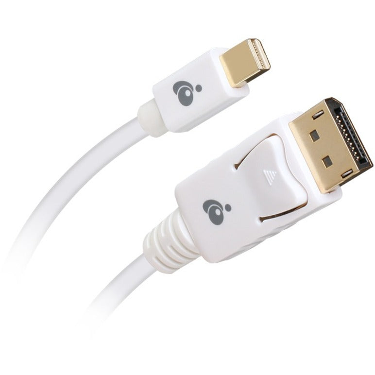 IOGEAR G2LMDPDP02 Mini DisplayPort to DisplayPort Cable - 6ft, High-Quality Audio/Video Connection