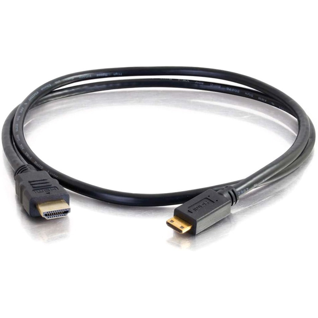 C2G 50620 10ft HDMI to Mini HDMI Cable - 4K 60Hz, Ethernet, High Speed