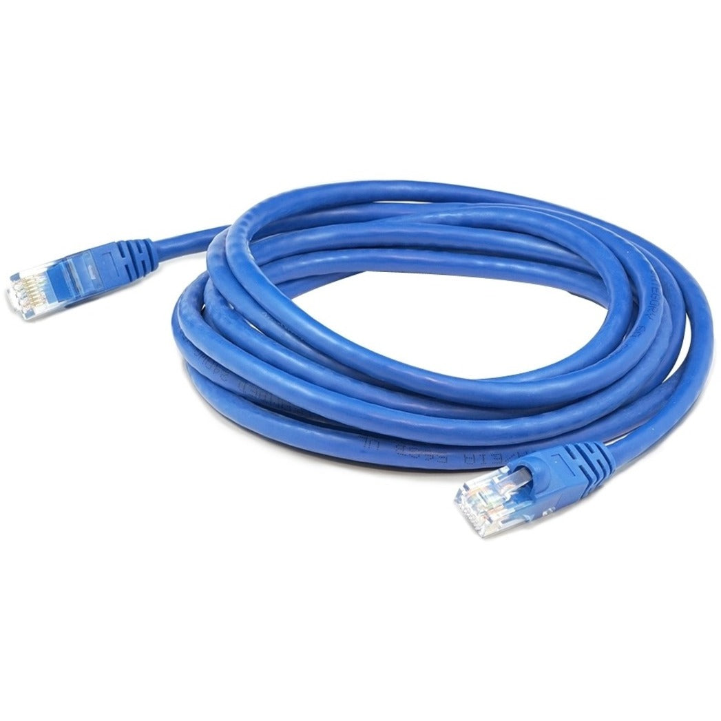 AddOn ADD-3FCAT6A-BLUE10PK 10 pack of 3ft Blue Molded Snagless Cat6A Patch Cable, Lifetime Warranty, China Origin