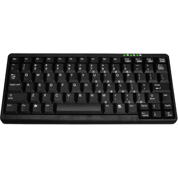 TG3 KBA-TG82-US-U TG82 Keyboard, QWERTY, 82 Keys, USB Cable, Black