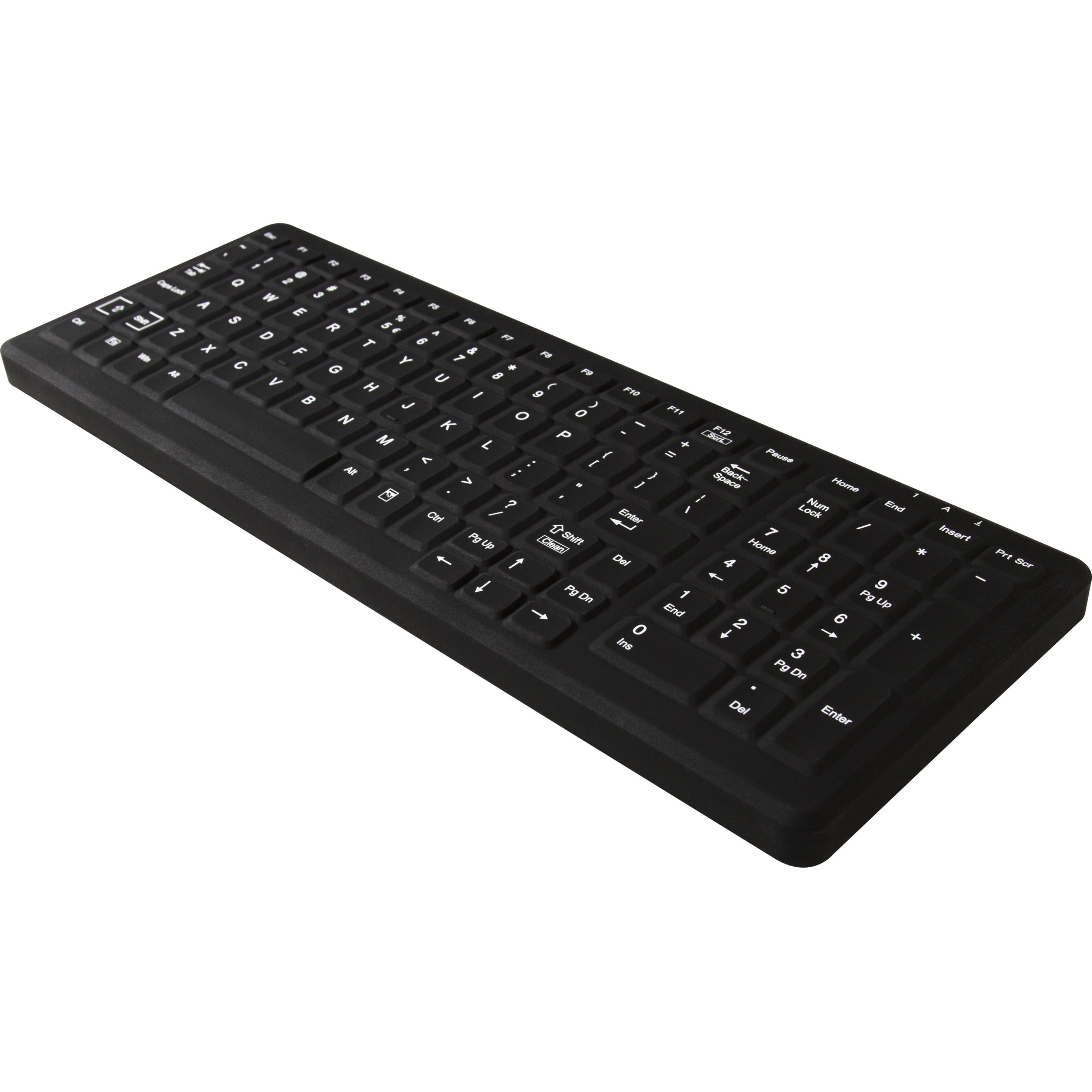 TG3 KBA-CK103S-BNUW-US CK103S Keyboard, QWERTY Layout, USB Cable Connectivity, Black