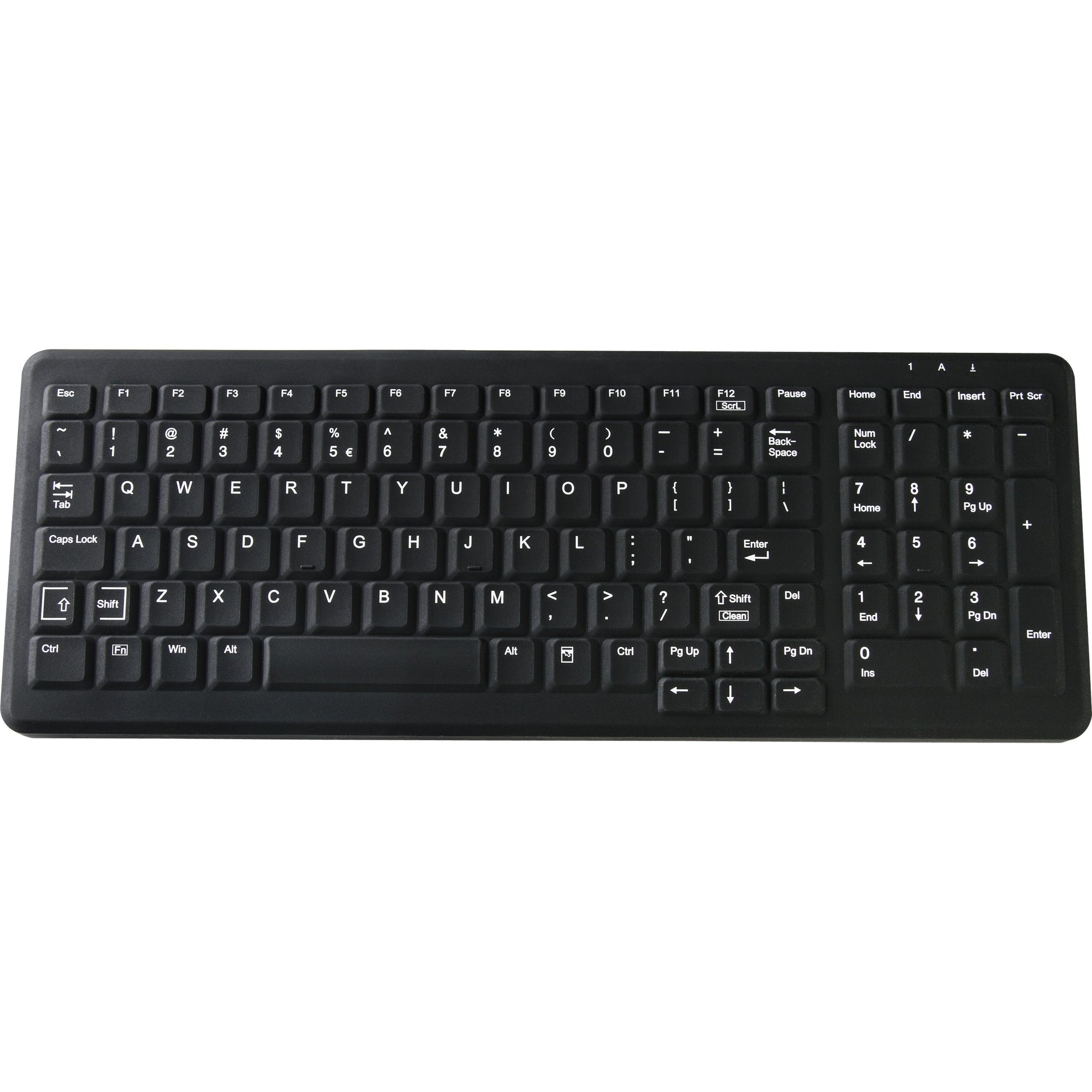 TG3 KBA-CK103S-BNUW-US CK103S Keyboard, QWERTY Layout, USB Cable Connectivity, Black