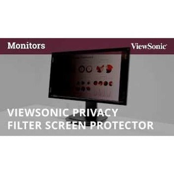 ViewSonic VSPF2700 Privacy Filter Screen Protector, Durable, Anti-reflective, 27" LCD Monitor