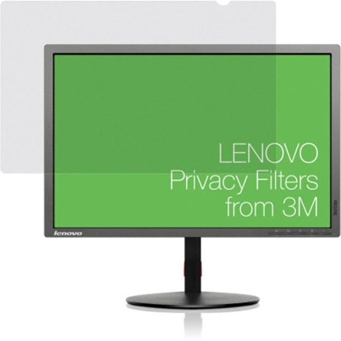 Lenovo 0B95657 3M 24.0W Monitor Privacy Filter, Microlouver Privacy Technology, Anti-reflective, High Clarity