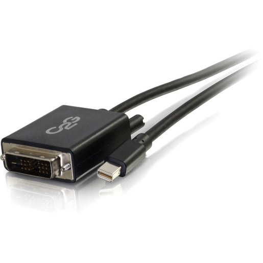 C2G 3ft Mini DisplayPort to DVI Cable - Single Link DVI-D Adapter - Black (54334)