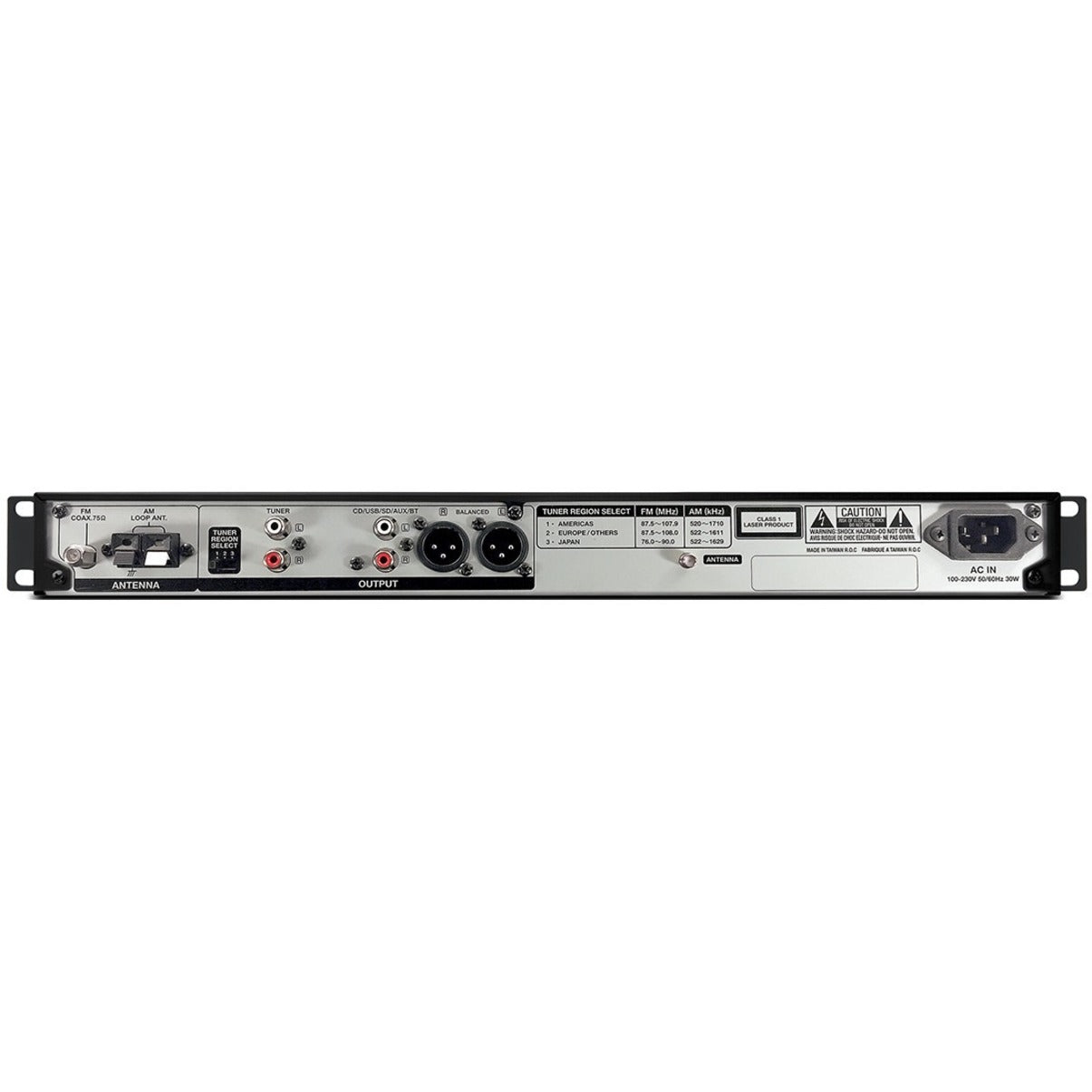 Denon DN-300Z CD/Media Player with Bluetooth/USB/SD/Aux and AM/FM Tuner, Rack-mountable, 1 Disc Capacity