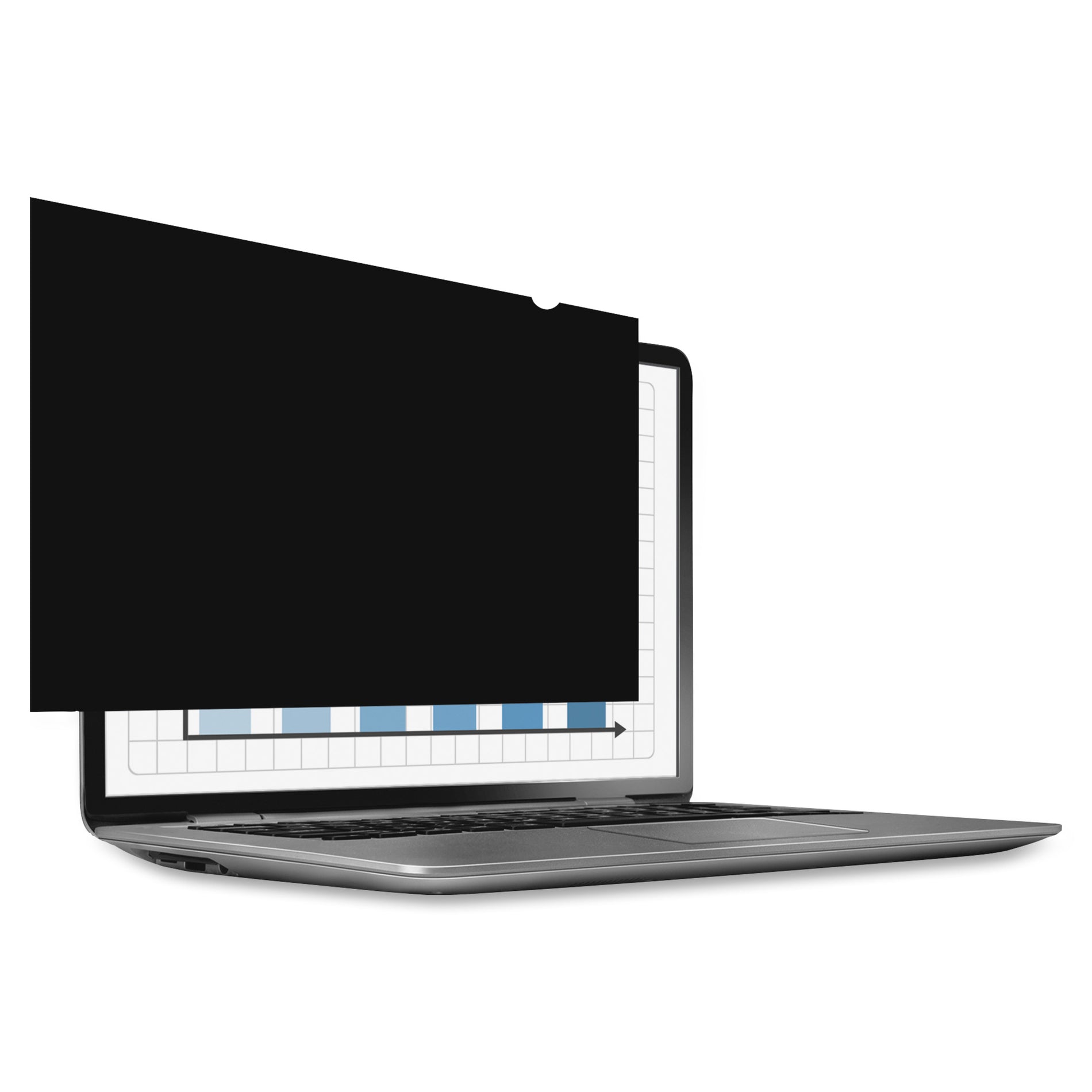 Fellowes 4815001 PrivaScreen Blackout Privacy Filter, 27" Wide-screen, 16:9, Easy to Apply/Remove, Blue Light Reduction